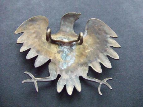 Duitse adelaar oorlog embleem bronskleurig (2)
